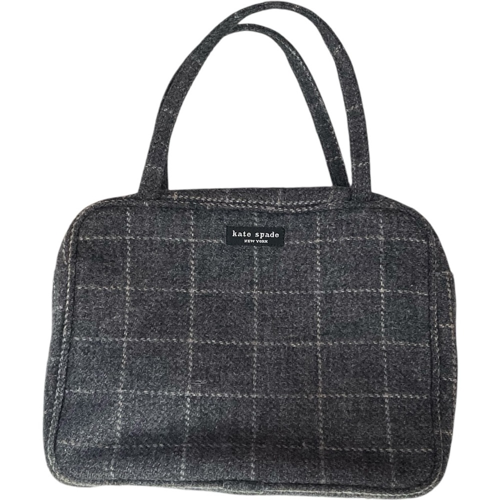 kate spade Wool Blend Tote Bag with Structured Shape and Short Handles - Picture 1 of 5